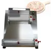 Kommerzielle automatische elektrische Tisch-Pizza-Teigausrollmaschine, Pizza-Teigausrollmaschine, rollende Pizza-Ausrollmaschine