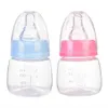 Flaskor# baby mini bärbar matning bpa gratis säker neonatal vård fruktjuice flaska 60 ml g220612