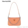 2023 New Crocodile Pattern One Shoulder Portable Bag Fashion Trend Underarm Women's Bag Chain Bar Small Square Bag