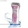 Washable Electric Lady Shaver Epilator Body Clipper Women Bikini Line Trimmer Hair Remover Rakning Razor Underarm Pube Haircut L230523