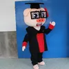Ursuit Cartoon Dress Outfits Halloween Set Party Costume Pig Cartoon Costume Customized Mascot Walking