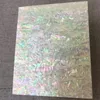 Декоративные предметы статуэтки 1peece Natural Abalone Shell Mother of Pearl Laminate Sheet Diy Материалы и размер ремесел 14 см 12 см 230612