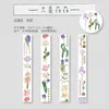 Gift Wrap 10m Fresh Amazing Flowers Special Oil Washi Tape Craft Supplies DIY Scrapbooking Card Making Decorative Plan Sticker