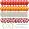 Décoration de fête 40pcs 12 pouces or rose confettis ballons en latex joyeux anniversaire décorations enfants adulte garçon fille bébé douche fournitures de mariage