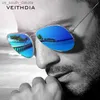 VEITHDIA Classic Fashion Polarized Uomo Donna Occhiali da sole Rivestimento riflettente Lenti Accessori per occhiali Occhiali da sole per uomo / donna L230523