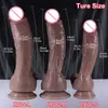 Super Realistic Dildo Soft Silicone Big Penis Cheap Couples Sex Toy Thrusting Suction Cup For Adults G-Spot Stimulator Sexy Shop L230518