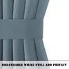 Cortinas de porta francesa de 2 painéis para sombreamento de sala de estar Blackout com isolamento térmico frontal de tecido cortinas de bolso para haste