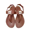 sandals famous designer women flip flops Metallic Snake Leather Sandal slides luxury slipper lady dhgate slide 36-41