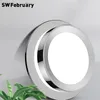 Plafonniers SWFévrier Blanc/Or/Argent/Noir Led Downlight Spot 5W 7W 9W 12W Dimmable AC110-220V Éclairage Intérieur Encastré