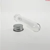 30ml 40ml Plastic Tube With Aluminum Cap Empty Clear PET Cosmetic Bath Salt Facial Mask Test Bottle Reagent Reaction Vessel 50pcgoods Xgvlq