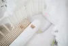 Trilhos de cama nascido berço travesseiro bebê urso almofada multifuncional anti-colisão roupa de cama infantil decoração do quarto 230612