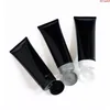 200 ml schwarz glänzend kosmetische weiche Tube Reise Make-up Squeeze Unterabfüllung nachfüllbare Verpackungsbehälter Lotion Schlauch 30 Stück/Loshohe Menge Vdtio