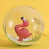 Tubos flutuantes infláveis unicórnio interno Flamingo brinquedo inflável bola de praia anel flutuante verão piscina acessórios para festas P230612