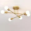 Ceiling Lights Nordic Living Room Lamp Post-modern Minimalist Bedroom Restaurant Magic BeanMolecular Light E27LED Bar Cafe Lighting