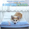 Pens Summer Dog Bed Cooling Pad Luxury Pet Ice Pad Dog Cooling Mat Kennel Cushion Dog Ice Pad Breathable Comfortable And Detachable