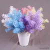 Dried Flowers A bouquet of beautiful artificial mist flowers rime grass multi-color plant bouquets Christmas crafts fake we