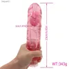 Big Thick Dildo Vibratore Jelly Vibrating Cock Realistico Enorme Pene G-spot Giocattoli del sesso per le donne Adulti 18 Masturbatore femminile Negozio L230518