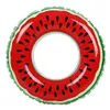 Inflatable Floats Tubes Watermelon inflatable floating round Swim children's ring adult giant air cushion beach party swimming pool toys P230612