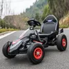 Elektrische auto voor kinderen Dual-drive Vierwielige opblaasbare rubberen band Drive Kart Afstandsbediening Elektrische auto voor kinderen Rijden op