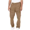 Men's Pants Butemoda Men's Cargo Mens Casual Multi Pockets Military Large Size Tactical Men Outwear Army Straight Winter