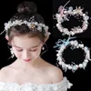 Hochzeit Haarschmuck Elegantes Brautstirnband Mädchen imitierte Blumenkranz Kopfschmuck Brautgirlande Kopfschmuck R230612