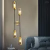 Lampade da parete American Vintage Sconce LED G9 Coffee Shop Personality Bar Restaurant Light Lampada da corridoio di design in stile industriale