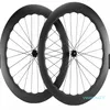 6560 65mm fälgar bromsar kolhjul Shimano Clincher Ud Matt ingen färg logotypvägscykelhjul i kol mot broms av UPS till USA