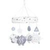 Sonagli Mobiles nati Lettino Campana Culla Sonaglio Cartoon Animal Mobile Sonagli appesi Giocattoli Hanging Dol Accessori per neonati per 0-12 mesi Baby 230612