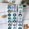 Party Decoration 500pcs Christmas Gift Sticker Decorative Seal Merry Label Santa Claus Stickers