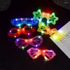 Dekoracja imprezowa LED szklanki dla dorosłych karnawałowy cosplay maskarada akcesoria do festiwalu włosów świetliste festalujące neonowe zabawki dla dzieci