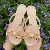 Slippers Hot 2022 Fashion Woman Flip Flops Summer Shoes Cool Beach S Bul Flat Sandals Brand Brand Jelly Sanges Sandals Girls размер 3641 J230612