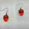 Dangle Earrings Yungqi Cartoon Fruit Pendant For Women Girl Cute Transparent Strawberry Drop Earring Gift Hook Brincos Para As Mulheres