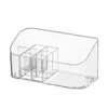 Opbergdozen Clear Cosmetische Organizer Make-up Vitrines Voor Vanity Badkamer Teller Dressoir Sieraden Borstel Lipsticks Box