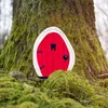 Garden Decorations Fairy Door For Tree Trunk Ornaments Decoration Landscape Miniature Gnome House Figurer utomhusdekor