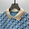 Designer Polo Shirts Mannen Luxe Polo Casual Heren T-shirt Snake Bee Brief Print Borduurwerk Mode High Street Man Tee M-XXXL ##048