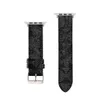 Echte koe lederen horlogeband voor Apple Watch Strap Bands Smartwatch Band Series 1 2 3 4 5 6 7 8 9 SE 38MM 40MM 41MM 42MM 45MM 49MM Designer Smart Watches