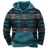 Sweats à capuche pour hommes Sweat à capuche Vintage Ethnic 3d Print Hommes Femmes Mode Sweats Garçon Manteaux Sweats Vêtements pour hommes Native