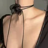 Gargantilla de moda de cuerda larga para mujer
