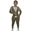 Running Sets Cotton Tracksuit Sportswear Spring Women Sport Suit Hoodie Jacket Sweatshirt Pant Jogging Outfits Casual Workout Set