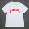 Sweats à capuche pour hommes Sweats BACKWOODS T-shirts 2022 Brand New Men T-shirt en coton à manches courtes Fashion Street Hip Hop Rock Streetwear Men Swag Tshirt