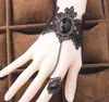 Charm Bracelets 1PC Sale Retro Gothic Women Bracelet Renda Flor Mão Escravo Cadeia Temperamento Presente