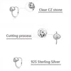 Band Rings Tear drop CZ Diamond RING Caixa Original para Pandora 925 Sterling Silver Rings Set for Women Wedding Gift Jewelry J230612