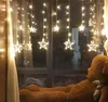 Strings Twinkle Star 12 gwiazdek 138 LED LED String Lights z 8 migającymi trybami Ramadan Dekoracja Bożego Narodzenia