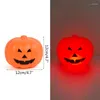 Decorazione per feste 1pc S/M/L Halloween Pumpkin Lantern Horror Led Night Light Lampada artificiale per Happy Home Bar Ornament