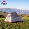 NatureHike Cloud Up 1 2 3 People Tent Ultralight 20d Camping Tent Froof Outdoor Heaking Travel 201T Tent Backcling Cycling Tent