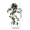 Dekorative Blumen 3,28 Fuß Künstliche Girlande Hängende Seidenblume Rattan DIY Hochzeitsdekoration Gefälschte Haushaltswanddekoration