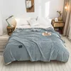 ブランケット格子縞の毛布キングサイズベッドは柔らかいソファソファソファー居心地の良い温かい品質娘のお母さんの寝室の装飾のための豪華な豪華な贈り物