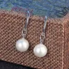 925 sterling zilveren oorbellen stud voor vrouwen natuurlijke parel drop bengelen haak oorbel oor ringen oorbellen sieraden