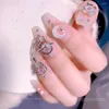 Nail Art Decorations 1Pcs 2023 Net Water Ice Moon Nails Diamond Sailor Jewelry Wholesale Zircon Small Accessories