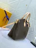 borse BOETIE Tote bag totes con lucchetto Borse Fashion Flower Mano e spalla 2 taglie borse da donna designer laptop Borsa da 13 pollici Lucchetto oro marchio di lusso M45987